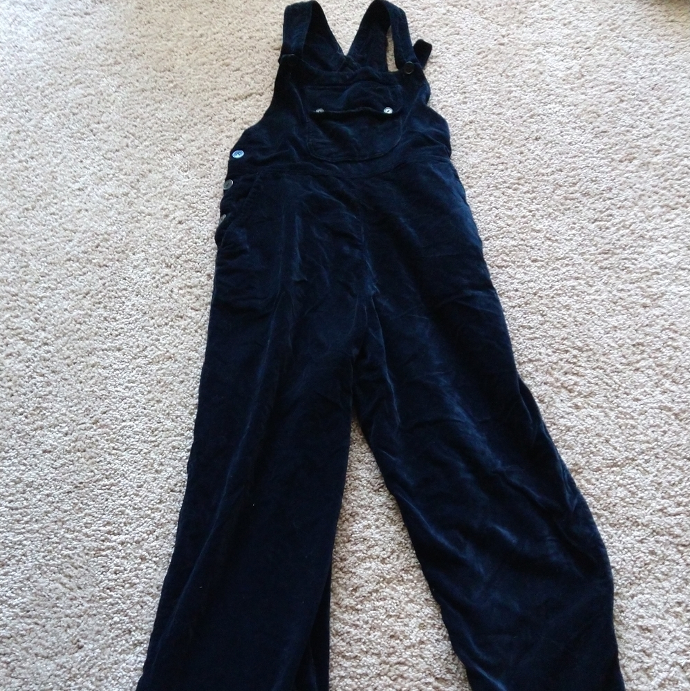 Black overalls